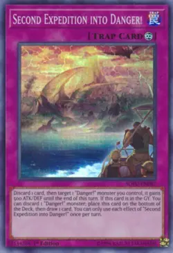 Second Expedition into Danger! - SOFU-EN087 - Super Rare - 1st Edition - Lightly - Image 1