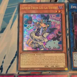LiveTwin Lil-la Sweet & Evil Ki-Sikil ALIN-EN028/052 + 12cd GEIM Support Yugioh - Image 2