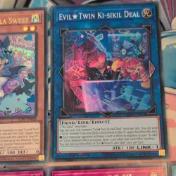 LiveTwin Lil-la Sweet & Evil Ki-Sikil ALIN-EN028/052 + 12cd GEIM Support Yugioh - Image 3