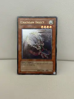 Yu-Gi-Oh! Chainsaw Insect SOI-EN021 Ultimate Rare Lightly Played Card - Image 1