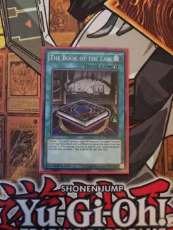 YUGIOH THE BOOK OF THE LAW FUEN-EN036 SECRET 1ST ED NM - Image 1