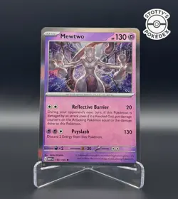 Mewtwo - 150/165 - Holo Rare - Scarlet & Violet 151 - Pokemon Card - M/NM - Image 1