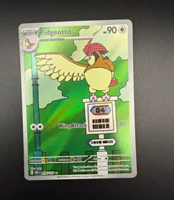 Pokemon TCG Pidgeotto 208/197 Obsidian Flames Illustration Rare Holo ENG - Image 1