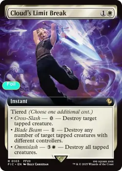 Cloud's Limit Break (Extended Art) - Foil - FIC - 103 NM/LP - Image 1