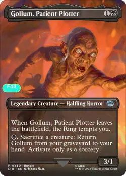 Gollum, Patient Plotter (Borderless) - Foil - UMP - 450 NM/LP - Image 1