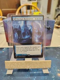 Sea Gate Restoration Sea Gate, Reborn (Extended Art) Zendikar Rising ZNR 333 - Image 1