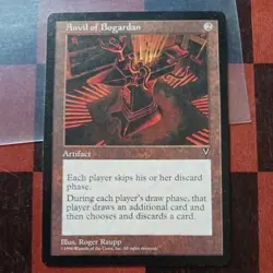 Mtg Anvil of Bogardan NM Visions Reserved List Rare Magic Card - Image 1