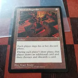 Mtg Anvil of Bogardan NM Visions Reserved List Rare Magic Card - Image 2