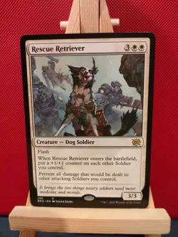 Rescue Retriever - The Brothers' War - Rare - NM - MTG - Image 1