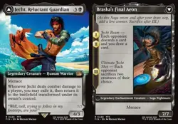 Jecht, Reluctant Guardian // Braska's Final Aeon (#448) - Extended Ar FIN NM MTG - Image 1