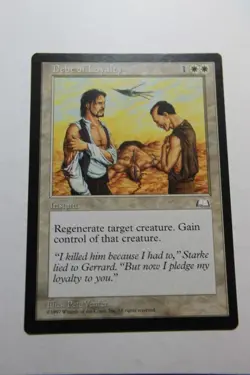 MTG Debt of Loyalty x1- -Weatherlight-Lightly Played - Image 1