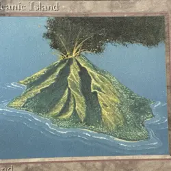 Volcanic Island - MtG Revised/3rd Ed. - Rare MP+ 1994 #1 - Image 2