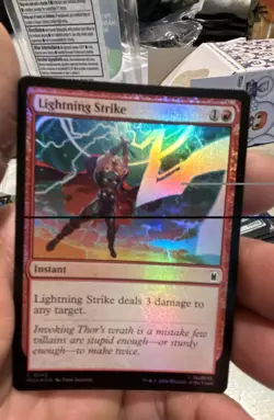Lightning Strike Marvel Super Heroes Foil - Image 1