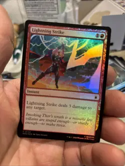 Lightning Strike Marvel Super Heroes Foil - Image 2