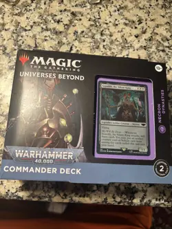 MTG Universes Warhammer 40K Commander Necron Dynasties Deck Magic Gathering - Image 1