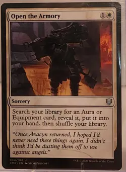 MtG Open the Armory Commander Legends Regular - Image 1