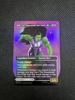 Jennifer Walters (Borderless) (0355) Marvel Super Heroes Foil - Image 2