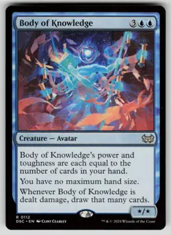 Body of Knowledge R Commander: Duskmourn: House of Horror 112 NM - Image 1