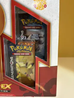 (403199) Pokemon 2016 Charizard EX Red & Blue Collection Box Factory Sealed Box - Image 5