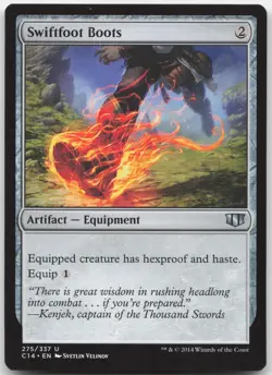 Swiftfoot Boots - Commander 2014 - Uncommon - Magic: The Gathering - Image 1