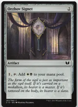 Orzhov Signet - Commander 2015 - Common - Magic: The Gathering - Image 1