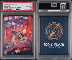 PSA 10 O-Nami Special Alt Art OP06-101 Chinese - One Piece Card Game OP07 - Image 3