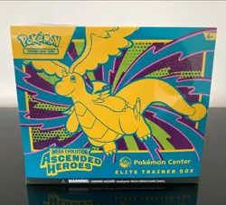 Pokemon TCG - Ascended Heroes - Pokemon Center ETB - New - Slight Imperfections - Image 1