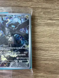 N’s Zekrom Pokemon Center Stamp Sealed Ascended Heroes ETB Promo’s MEP031 - Image 2