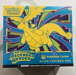 Pokemon Center Mega Evolution Ascended Heroes ETB English WILL SHIP 7/22 - Image 1