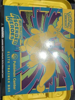 Ascended Heroes Pokemon Center Elite Trainer Box (ETB) *New Damaged - Image 1