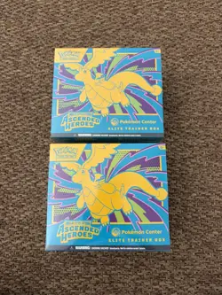 2x Pokemon TCG Ascended Heroes Pokemon Center ETB Elite Trainer Box - New Sealed - Image 1