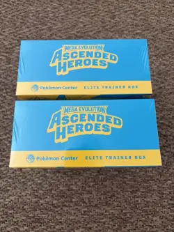 2x Pokemon TCG Ascended Heroes Pokemon Center ETB Elite Trainer Box - New Sealed - Image 4