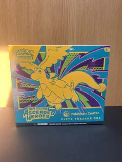 Pokemon Center Ascended Heroes Elite Trainer Box ETB | New Sealed Small Tear - Image 1