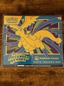 Ascended Heroes Pokemon Center ETB (Elite Trainer Box) SEALED - Image 1