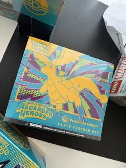 Pokemon TCG Ascended Heroes Pokemon Center ETB Elite Trainer Box Sealed - Dmgd - Image 1