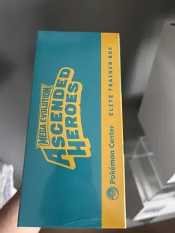 Pokemon TCG Ascended Heroes Pokemon Center ETB With Acrylic Case | Slight tear - Image 3