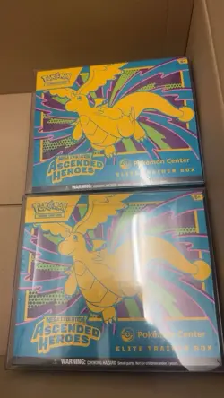 Pokemon TCG Mega Evolution Ascended Heroes Pokemon Center ETB X2 - Image 4