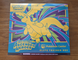 Pokemon Center Pokemon TCG ETB Mega Evolution Ascended Heroes Promo - Image 1