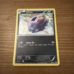 Zorua BW12 Black Star Promo 2011 Holo Pokemon LP - Image 1