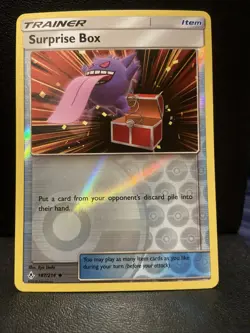 POKEMON SURPRISE BOX 187/214 REVERSE HOLO UNBROKEN BONDS GENGAR NM NEAR MINT - Image 1