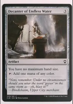 Decanter of Endless Water 309/361 The List Reprints Magic: The Gathering NM - Image 1