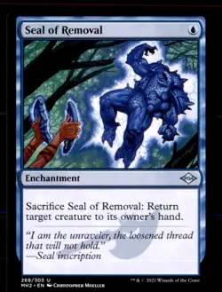 Seal of Removal 269 Uncommon Modern Horizons 2 Magic: The Gathering Near Mint - Image 1