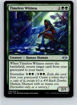 Magic the Gathering Timeless Witness Modern Horizons 2 MTG Free Shipping! - Image 1