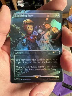 MTG: Secret Lair Iron Man - Sculpting Steel - FOIL Rare - NM - 0864 (Marvel) - Image 1
