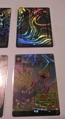 Card Lot - HaloFoil Secret Lair Encyclopedia of Magic MTG 4 Cards - Image 4