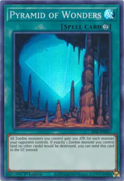 Pyramid of Wonders - SESL-EN057 - Super Rare - 1st Edition - Lightly Played - Image 1