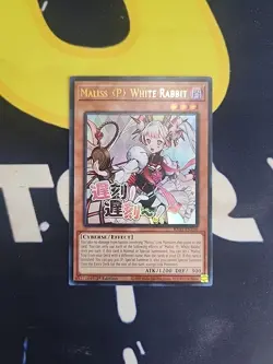 Maliss P White Rabbit RA05-EN136 Alt Art Ultra Rare 1st Ed NM Yugioh - Image 1