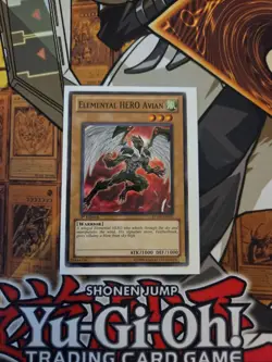 YUGIOH ELEMENTAL HERO AVIAN RYMP-EN001 COMMON 1ST ED NM ALT ART - Image 1