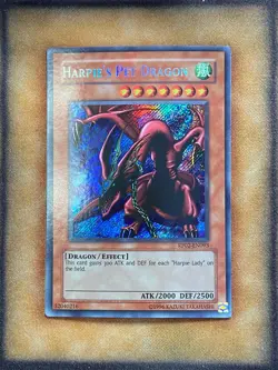 Yugioh Harpie's Pet Dragon RP02-EN093 Secret Rare Original Print NM - Image 1