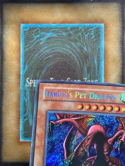 Yugioh Harpie's Pet Dragon RP02-EN093 Secret Rare Original Print NM - Image 4